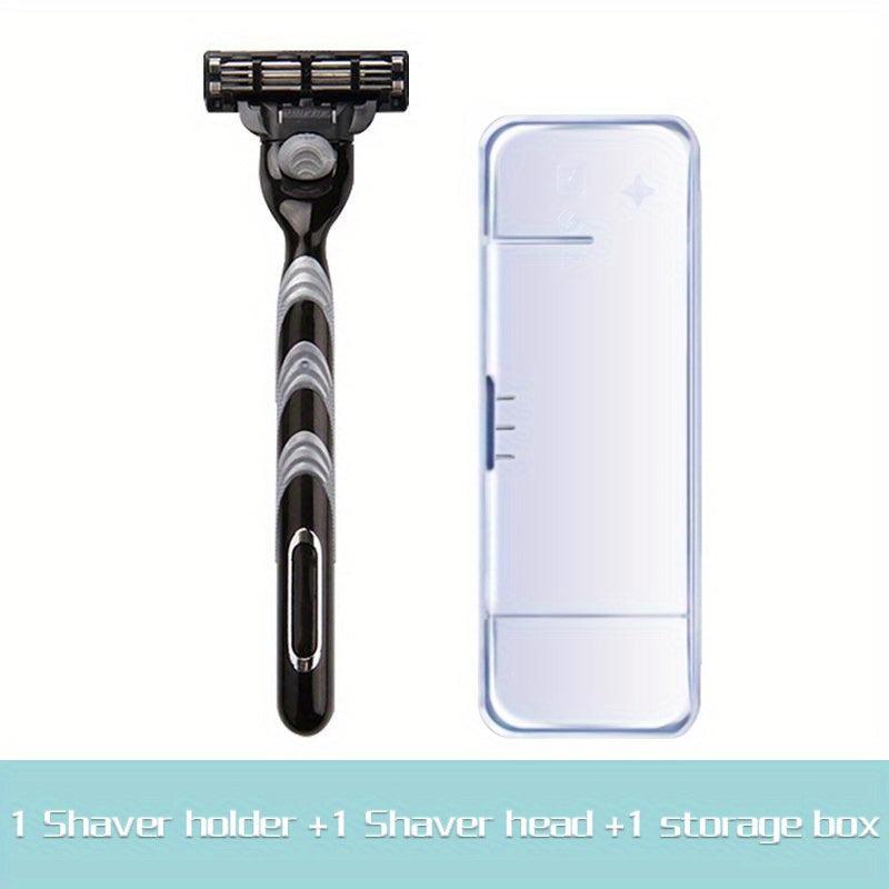 Classic 3-layer Manual Razor Set with 8 Refills