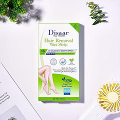 Hair Removal Waxing Strips for Smooth Skin - Legs, Underarms, Bikini Area