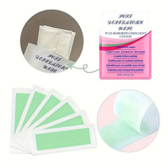 Facial Wax Strips - Hair Removal Pads
