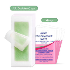 Facial Wax Strips - Hair Removal Pads