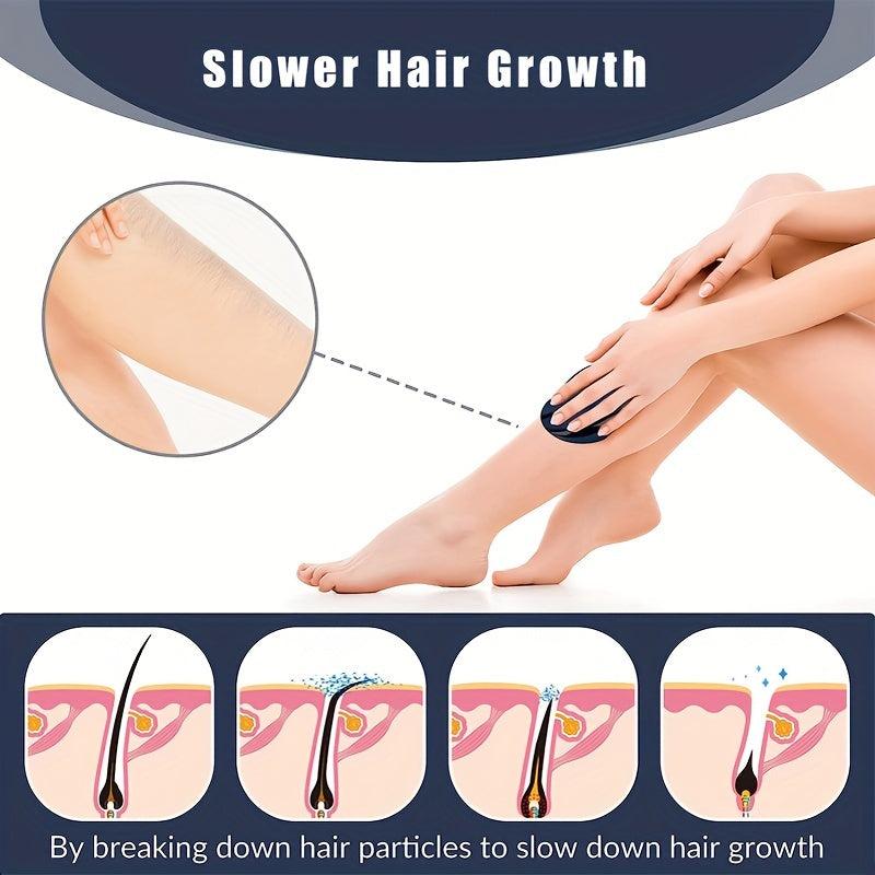 2 Pcs Set Reusable Crystal Hair Eraser For Women Legs