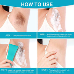 Aloe Hair Removal Cream Sensitive Formula Bikini Painless Hair Remover