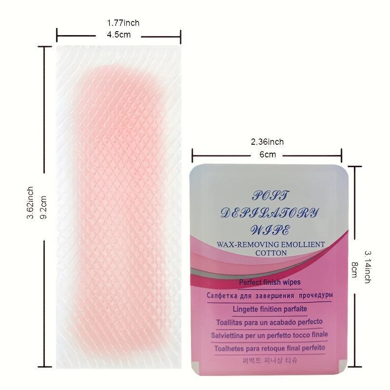Hair Removal Wax Paper Portable & Painless Hair Removal Patch for All Skin Types