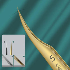 3pcs Stainless Steel Tweezers Set Precision Eyebrow Remover