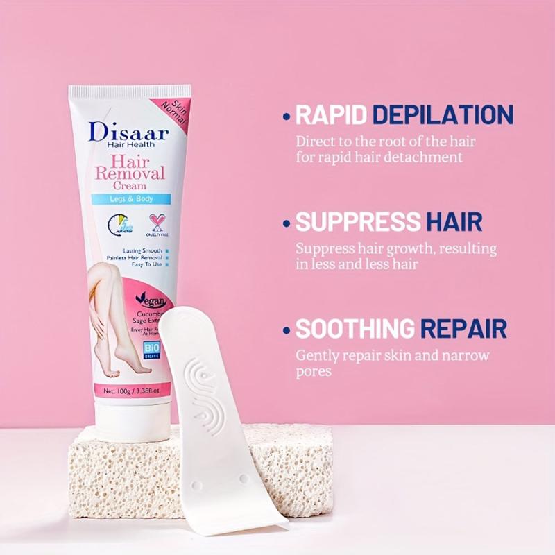Gentle Hair Removal Cream for Women - Body and Legs Depilatory Cream