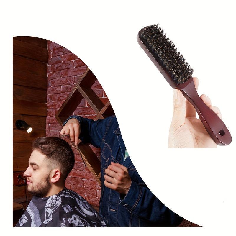 Boar Bristle Beard Brush for Men - Promotes Growth - Gift for Grooming
