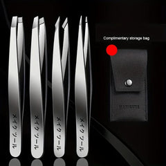 Stainless Steel Eyebrow Tweezers for Hair Removal