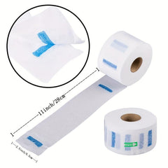 Disposable Barber Neck Strip Paper Neck Band Hairdressing Accessory