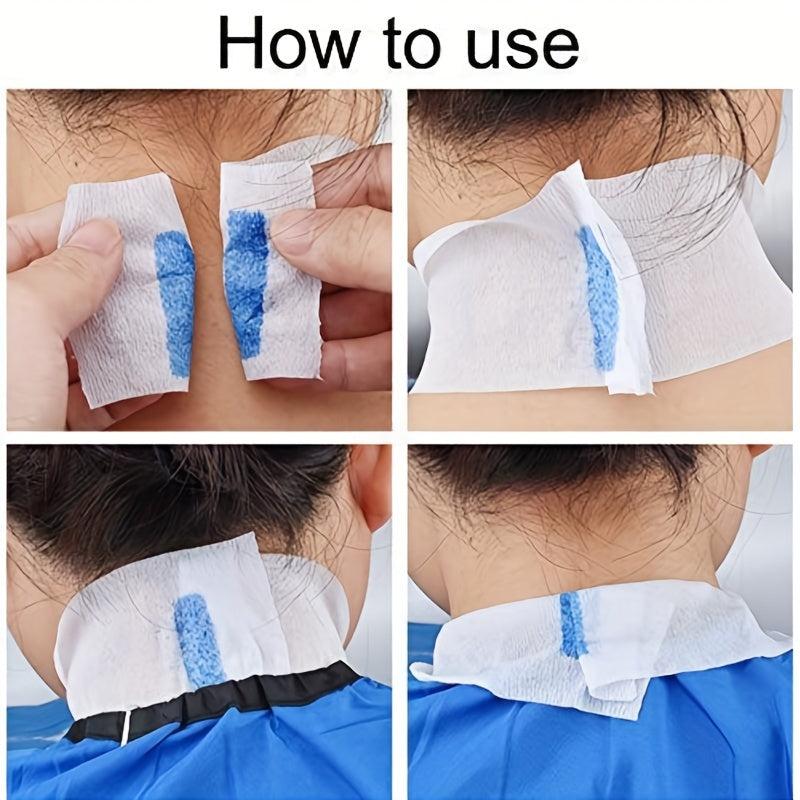 Disposable Barber Neck Strip Paper Neck Band Hairdressing Accessory