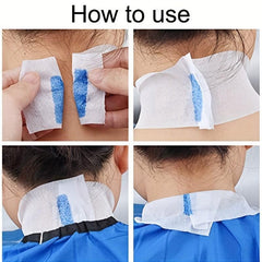 Disposable Barber Neck Strip Paper Neck Band Hairdressing Accessory