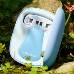 Portable 5 Blade Travel Razor for Women with Storage Case