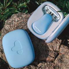 Portable 5 Blade Travel Razor for Women with Storage Case
