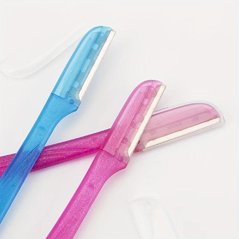 Multipurpose Eyebrow Razor & Facial Dermaplaning Tool with Safety Cover