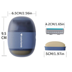 Portable Razor for Women with Soap, Body Hair Removal