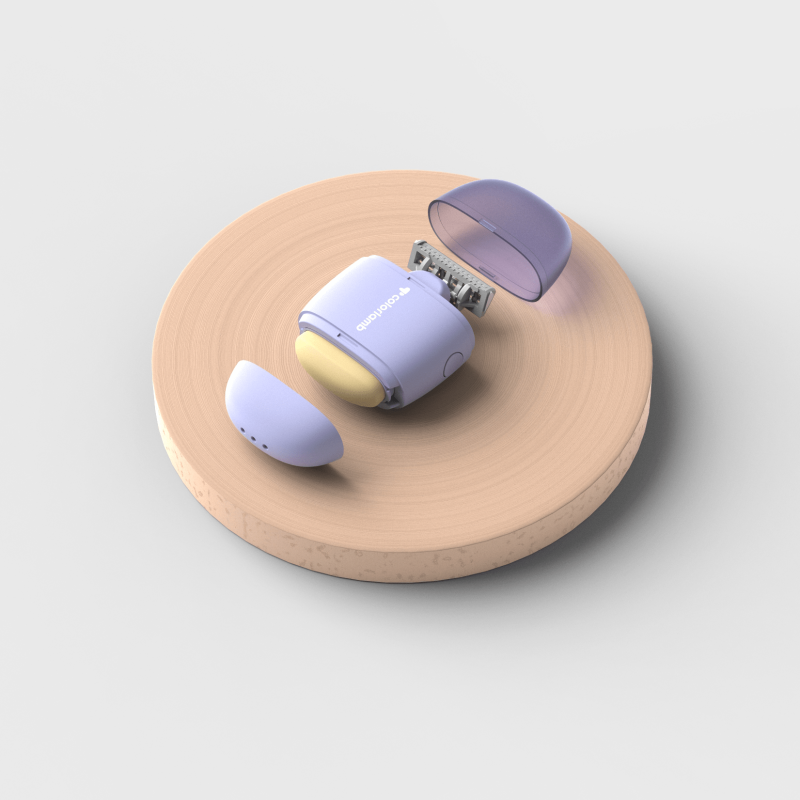 Portable Razor for Women with Soap, Body Hair Removal