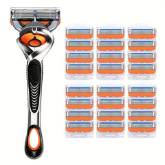 5-Layer Stainless Steel Reusable Safety Razor for Men and Women