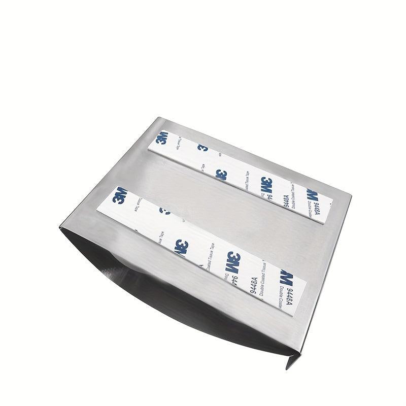 Wall Mounted Toothbrush Holder Stainless Steel Self Adhesive
