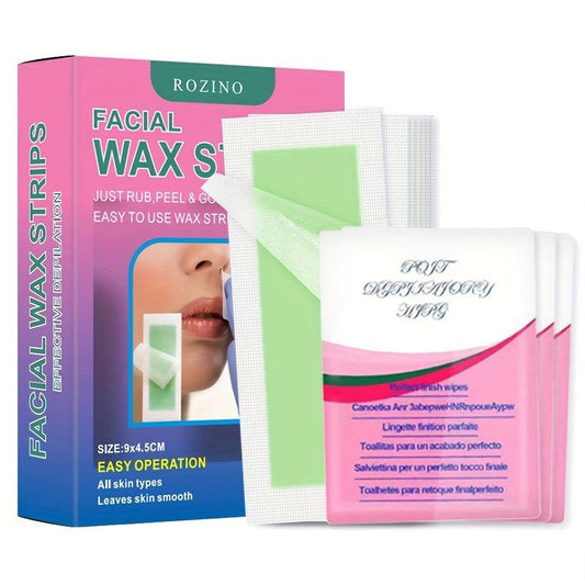 Portable Wax Strips for Hair Removal Kit