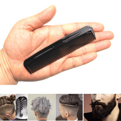 Pocket Hair Comb for Men's Hair Beard Mustache