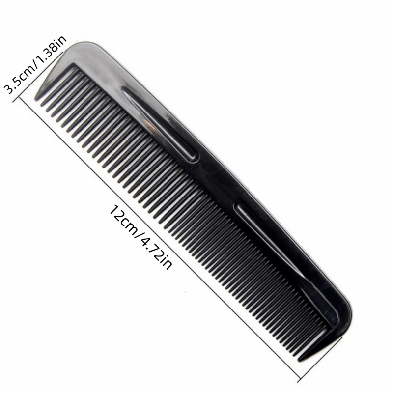 Pocket Hair Comb for Men's Hair Beard Mustache