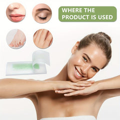 Gentle Hair Removal Wax Strips for Body, Legs, Armpits, Lips - All Body Use