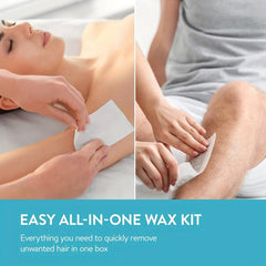 Gentle Hair Removal Wax Strips for Body, Legs, Armpits, Lips - All Body Use