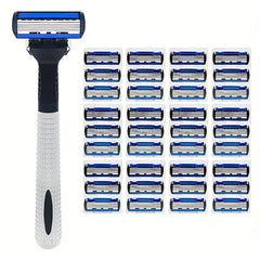 6-Layer Manual Safety Razor Classic Shaving Set