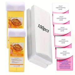 Soft Wax Roller Cartridge Hair Removal Waxing Kit Women Full Body Area Waxing