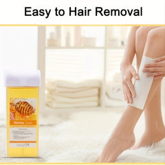 Soft Wax Roller Cartridge Hair Removal Waxing Kit Women Full Body Area Waxing