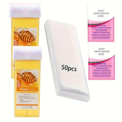 Soft Wax Roller Cartridge Hair Removal Waxing Kit Women Full Body Area Waxing