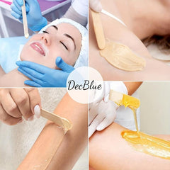Wax Sticks Wood Spatulas for Hair and Eyebrow Removal