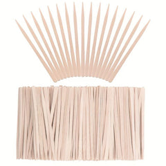Wax Sticks Wood Spatulas for Hair and Eyebrow Removal