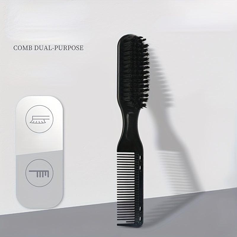 4pcs Double sided Comb Brush Small Beard Styling Brush Professional