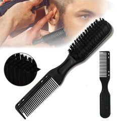 4pcs Double sided Comb Brush Small Beard Styling Brush Professional