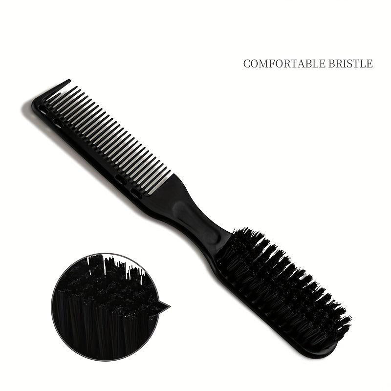 4pcs Double sided Comb Brush Small Beard Styling Brush Professional