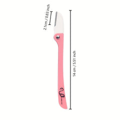 Stainless Steel Folding Eyebrow Razor for Hair Shaving
