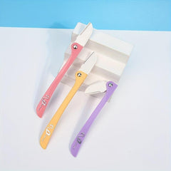Stainless Steel Folding Eyebrow Razor for Hair Shaving
