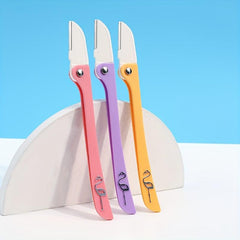 Stainless Steel Folding Eyebrow Razor for Hair Shaving