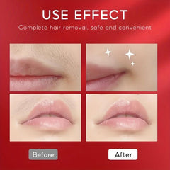 Hypoallergenic Facial Wax Strips for Hair Removal 72 Count