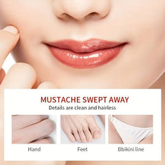 Hypoallergenic Facial Wax Strips for Hair Removal 72 Count