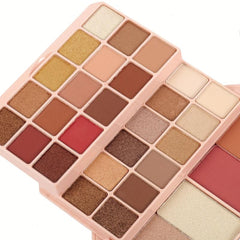 Pink Princess Makeup Set Blush Highlighter Bronzer Face Powder Eyeshadow
