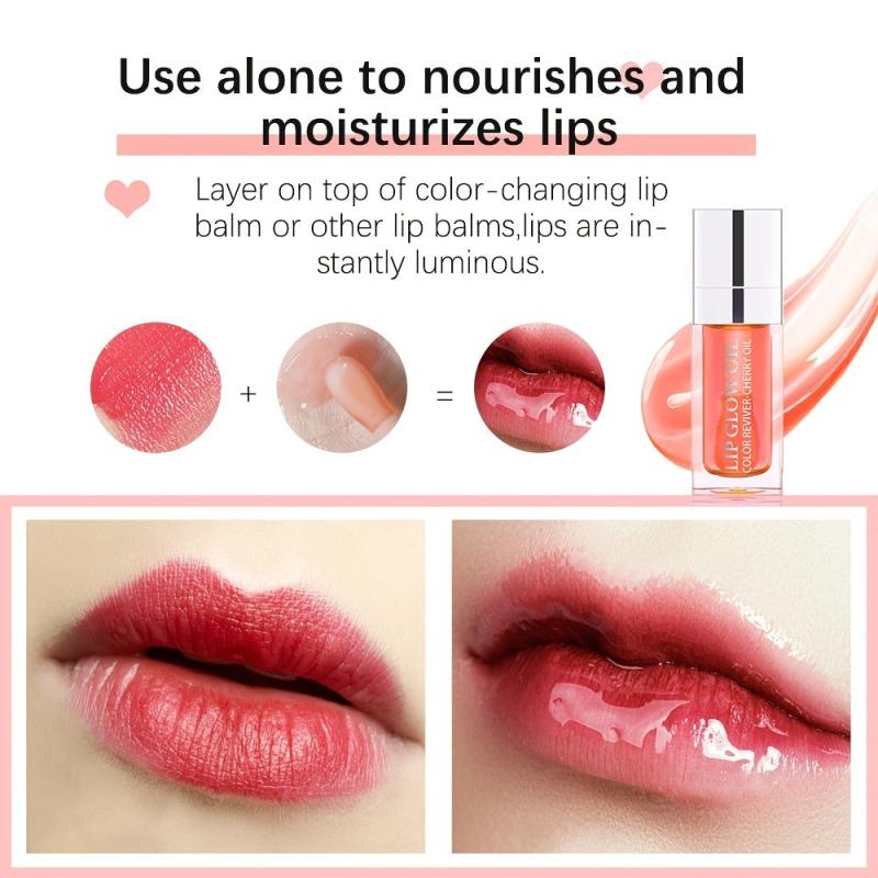 Cherry Lip Glow Kit: Plumping Moisturizing Tinted Lip Plumper