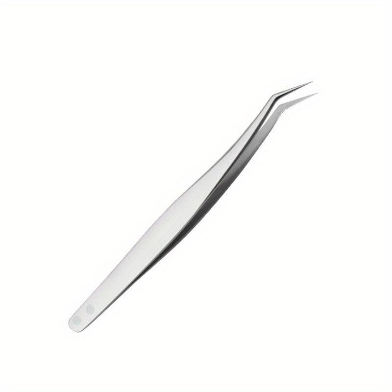 Precision Eyelash Extension Tweezers for False Lashes, Salon & Home Use