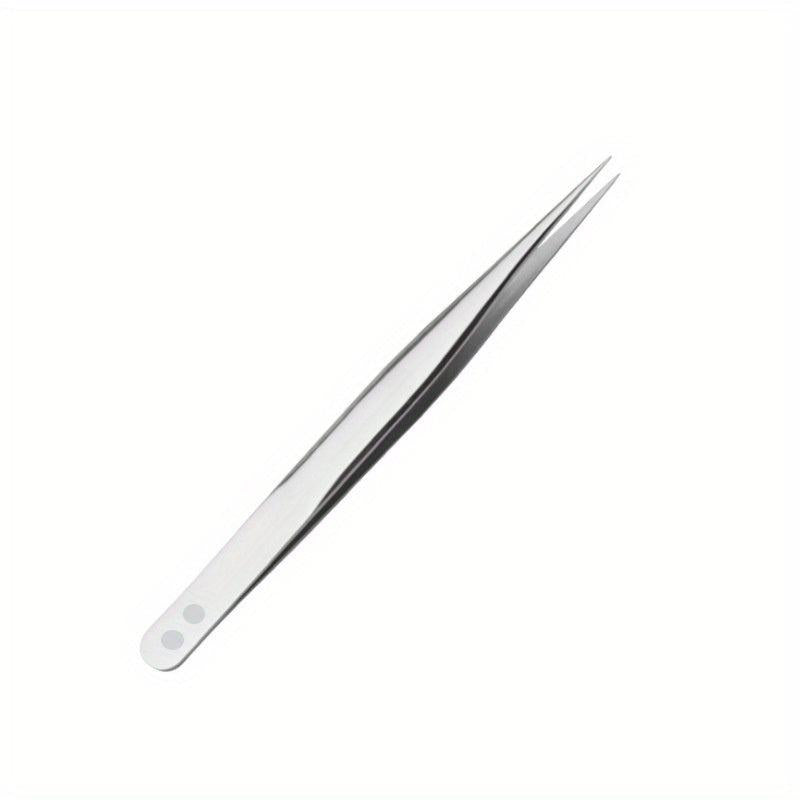 Precision Eyelash Extension Tweezers for False Lashes, Salon & Home Use