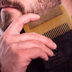 Men's Beard Care Brush Repair Scissors Comb Set