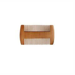 Men's Beard Care Brush Repair Scissors Comb Set