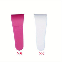 6 pcs Rose Red Hair Wax Cleansing Spatulas for Hair Removal