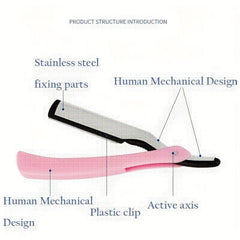 Vintage Folding Eyebrow Shaping Holder For Men And Women