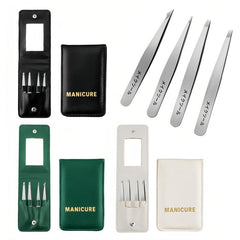 Stainless Steel Eyebrow Clip Set Ingrown Hair Removal Tool