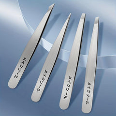 Stainless Steel Eyebrow Clip Set Ingrown Hair Removal Tool